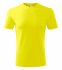Men's T-shirt of bright yellow color 132