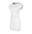 Women's white T-shirt dress