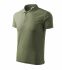 Men's khaki polo shirt