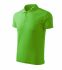 Men's light green polo shirt