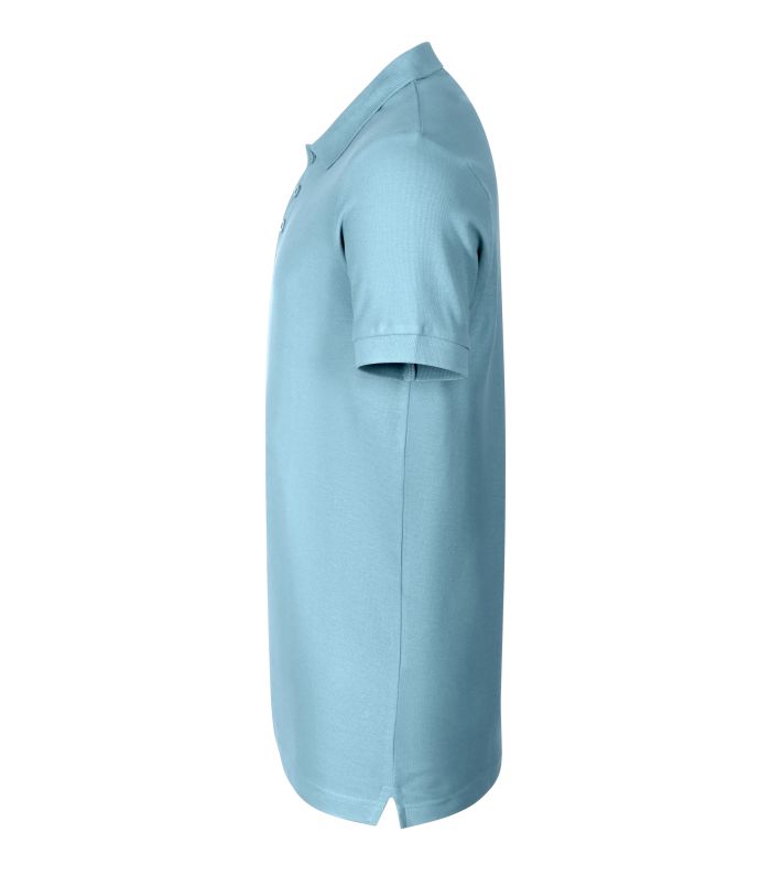 Футболка поло чоловіча блакитна Malfini Cotton 100 %  170 г/м²