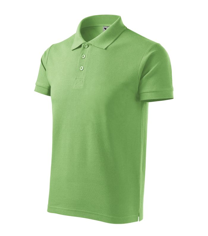 Футболка поло чоловіча салатова Malfini Cotton 100 %  170 г/м²