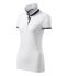 Women's white polo shirt Malfini premium