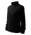 Women's black fleece jacket