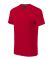 Футболка чоловіча червоного кольору V-neck