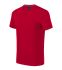 Футболка чоловіча червоного кольору V-neck