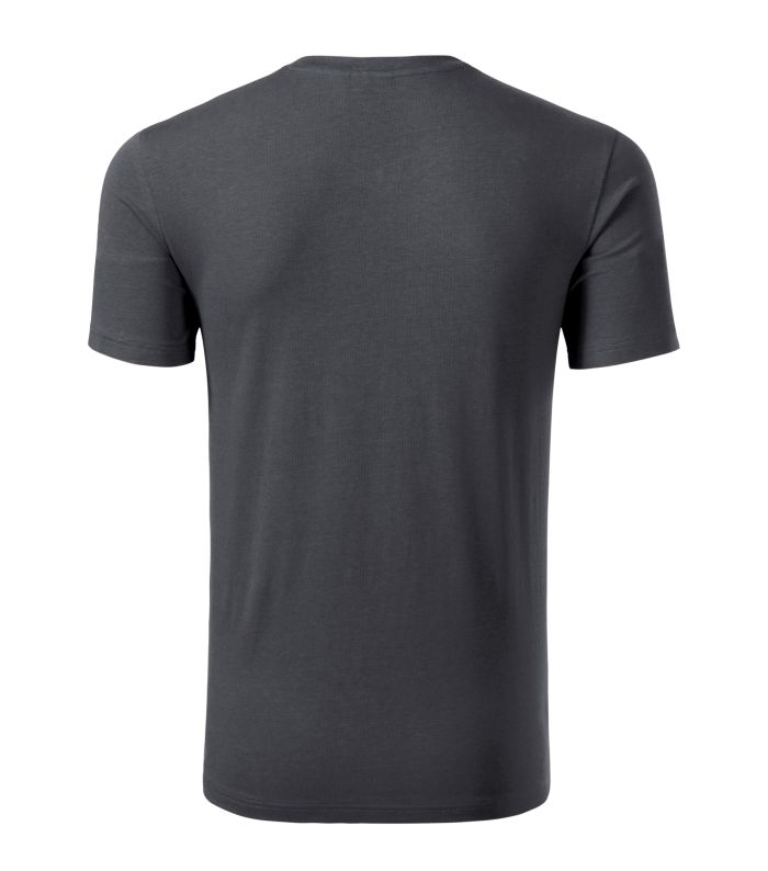 Футболка чоловіча кольору графіт V-neck