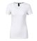 Футболка жіноча білого кольору V-neck