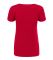 Футболка жіноча червоного кольору V-neck
