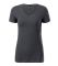 Футболка жіноча кольору графіт V-neck