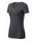 Футболка жіноча кольору графіт V-neck