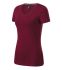 Women's burgundy T-shirt