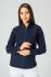 Fleece jacket of dark blue color 504