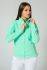 Fleece jacket in mint color 504